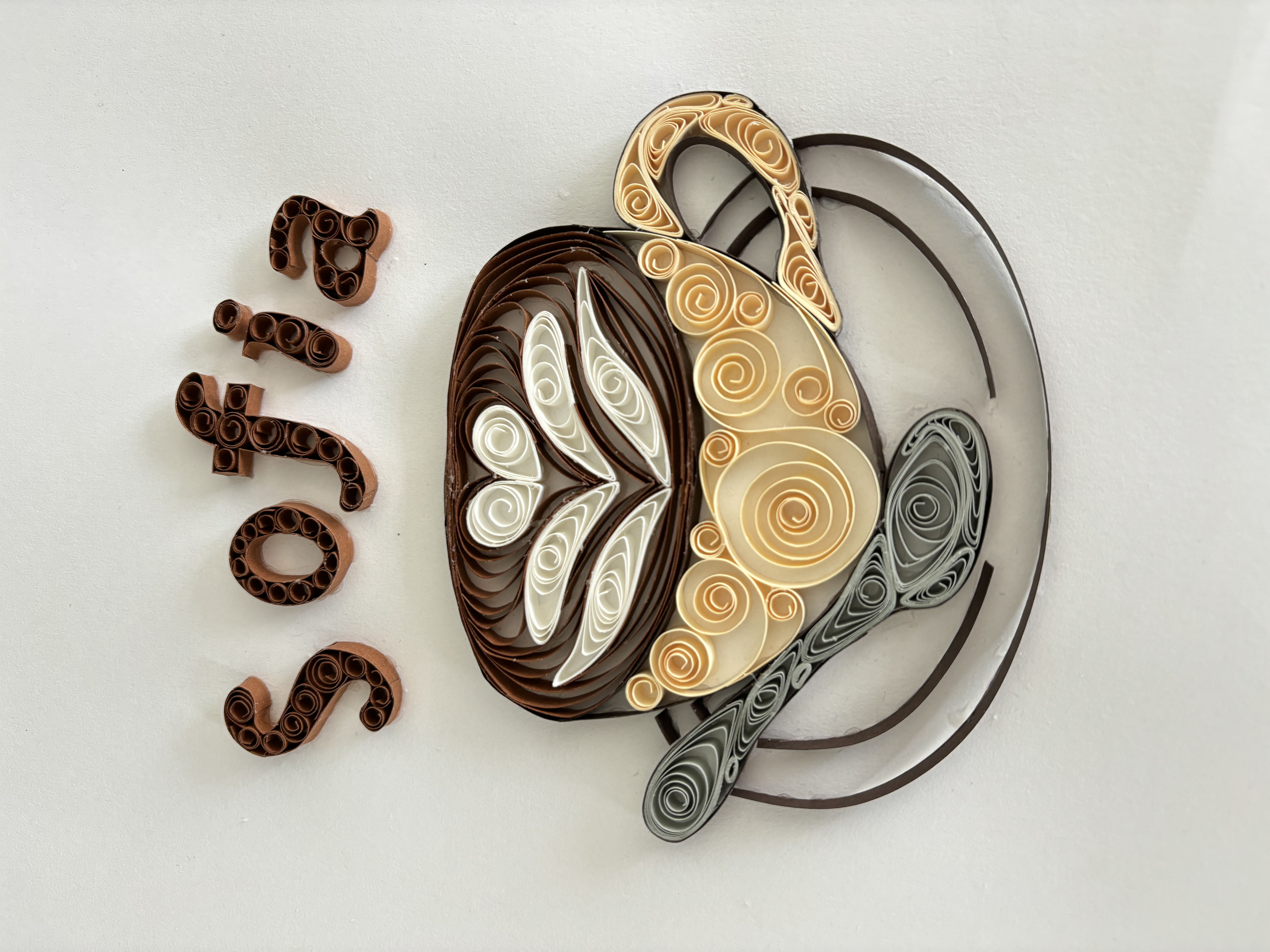 Quilled Cup