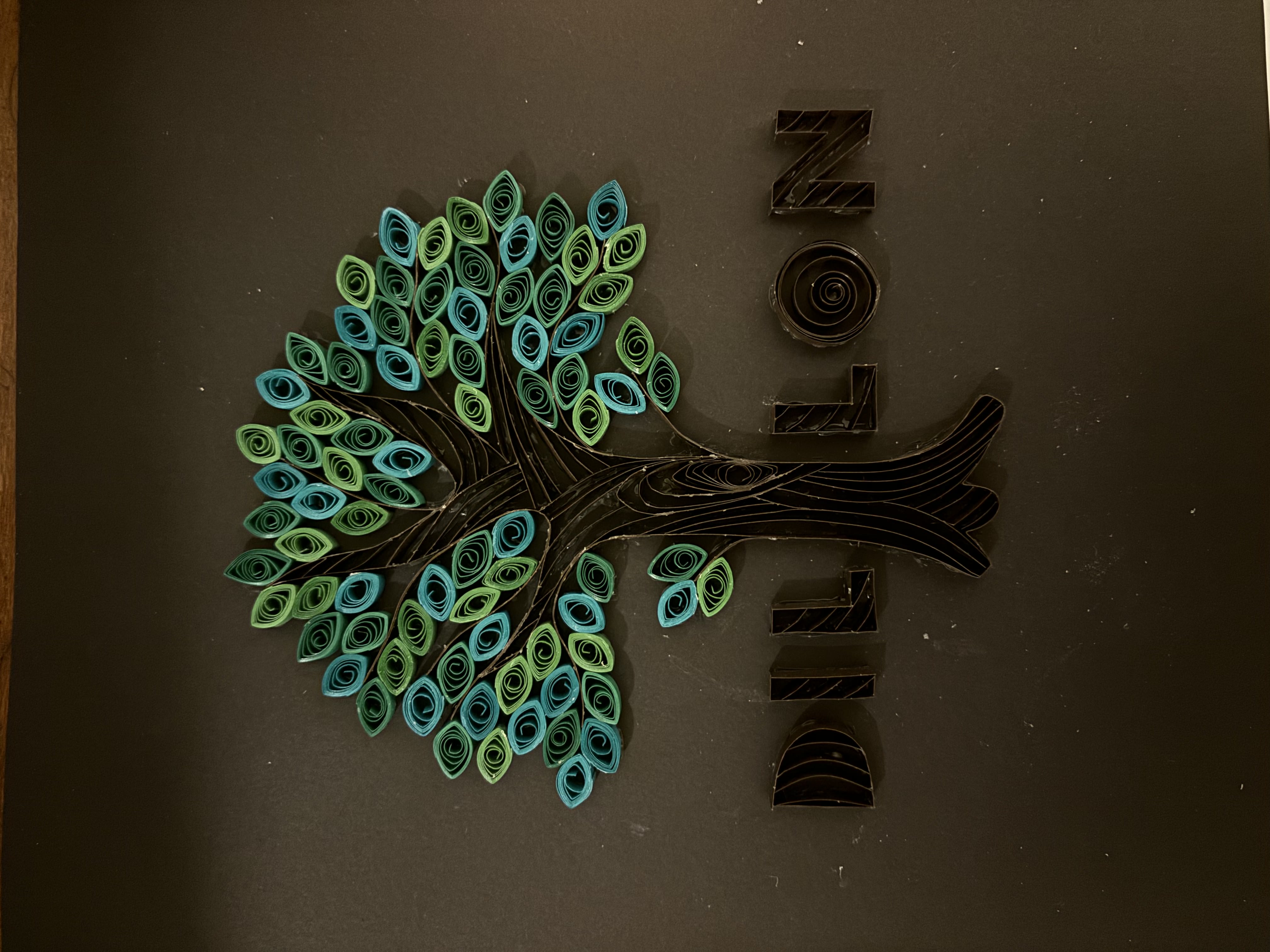 Quilled Tree