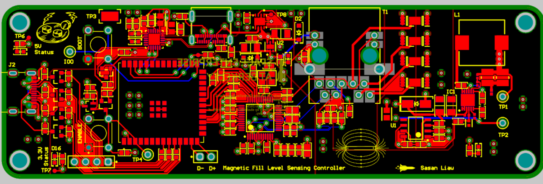 Controller PCB layout