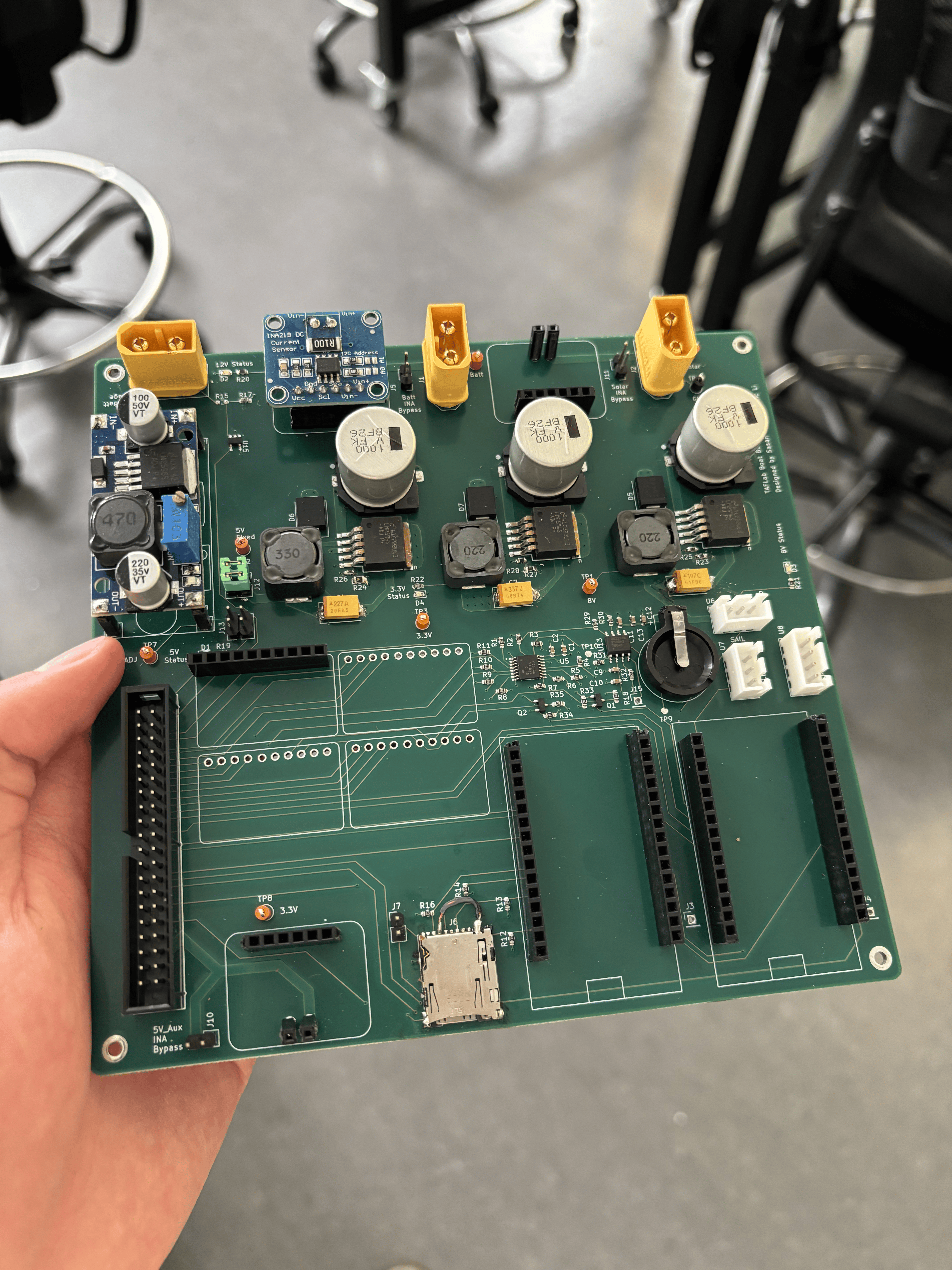 Drone Motherboard Assembled