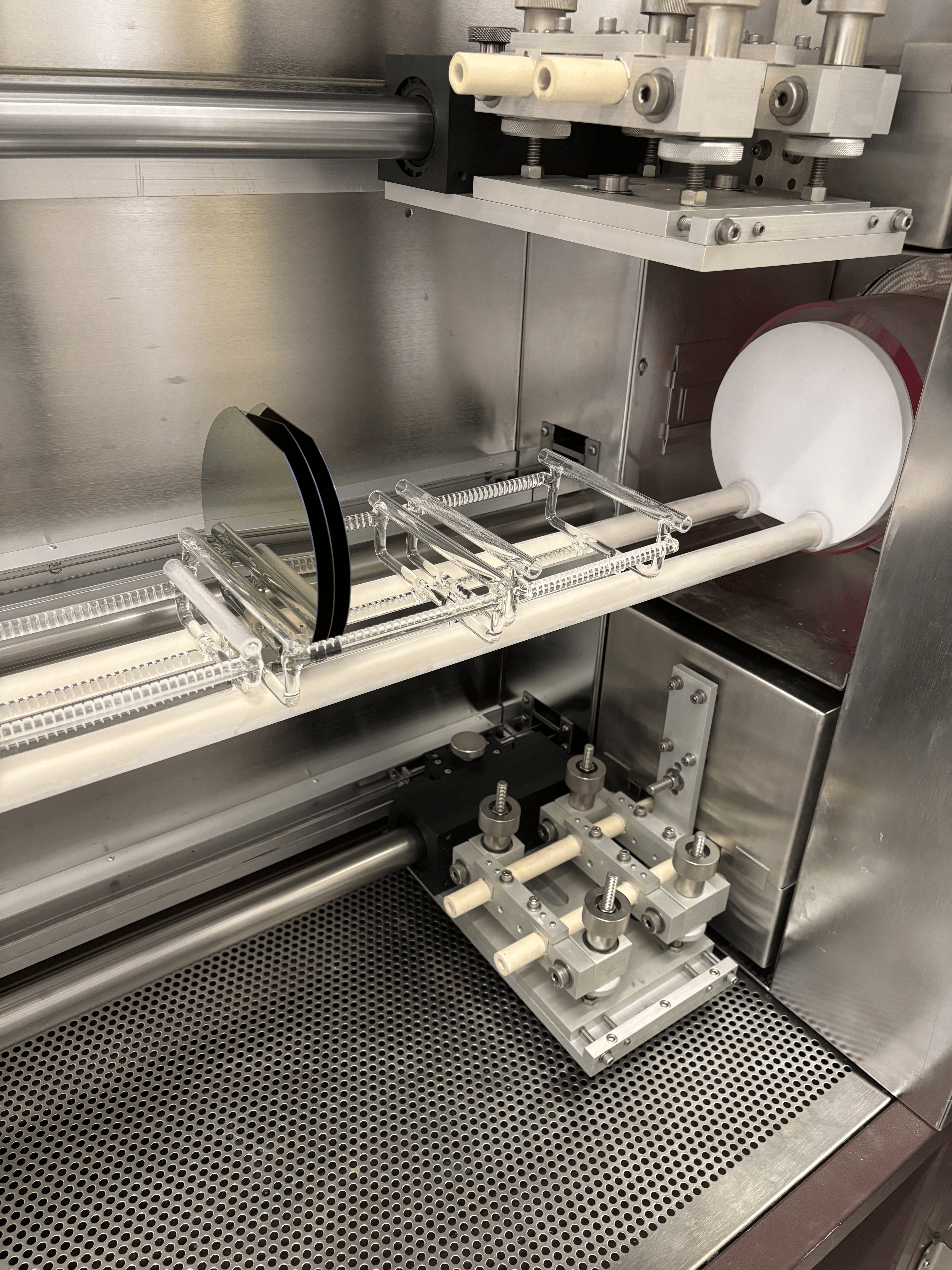 Wafers On Furnace Boat