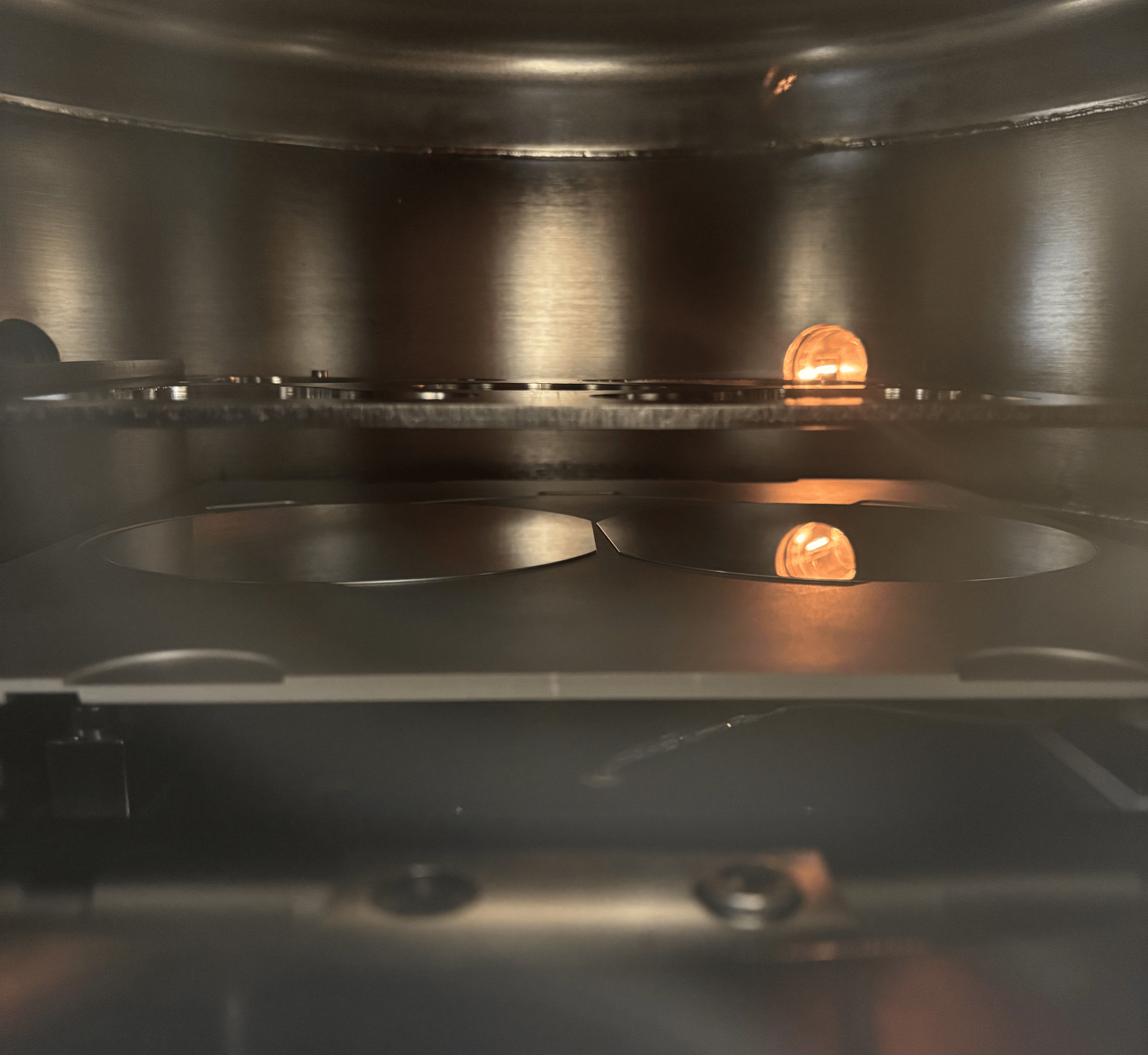 Wafers In Sputter Chamber